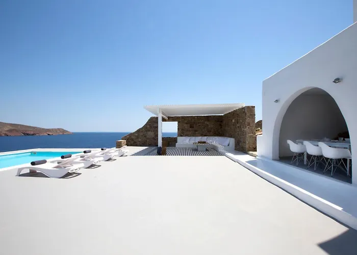 Villa Casadei Pool 4-bdr Sea View 'anemos' & 'petra' With Nighttime Security Guard *