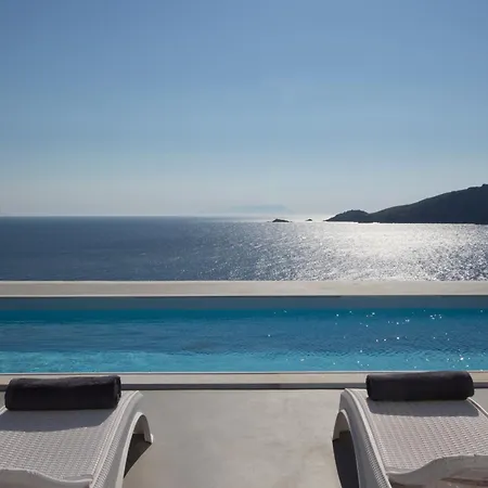Casadei Pool 4-bdr Sea View 'anemos' & 'petra' With Nighttime Security Guard ヴィラ Panormos (Mykonos)