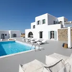 Casadei Pool 4-bdr Sea View 'anemos' & 'petra' With Nighttime Security Guard פנורמוס מיקונוס