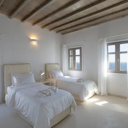 Casadei Pool 4-bdr Sea View 'anemos' & 'petra' With Nighttime Security Guard * 帕诺尔莫斯米科诺斯