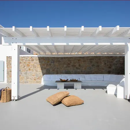 ヴィラ Casadei Pool 4-bdr Sea View 'anemos' & 'petra' With Nighttime Security Guard Panormos (Mykonos)
