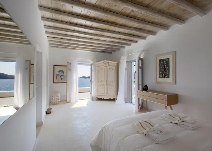 וילה Casadei Pool 4-bdr Sea View 'anemos' & 'petra' With Nighttime Security Guard *