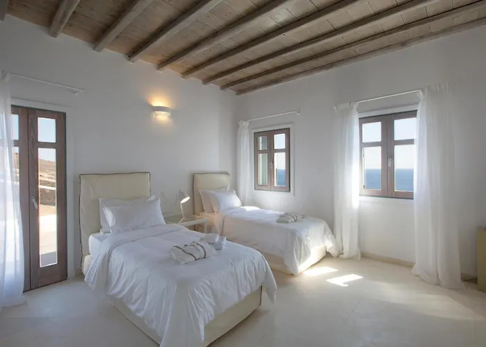 Casadei Pool 4-bdr Sea View 'anemos' & 'petra' With Nighttime Security Guard * Панормос-Миконос