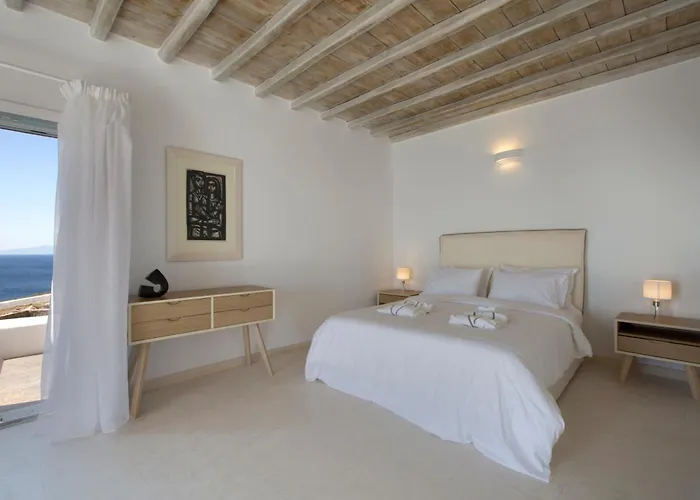 Casadei Pool 4-bdr Sea View 'anemos' & 'petra' With Nighttime Security Guard * Панормос-Миконос